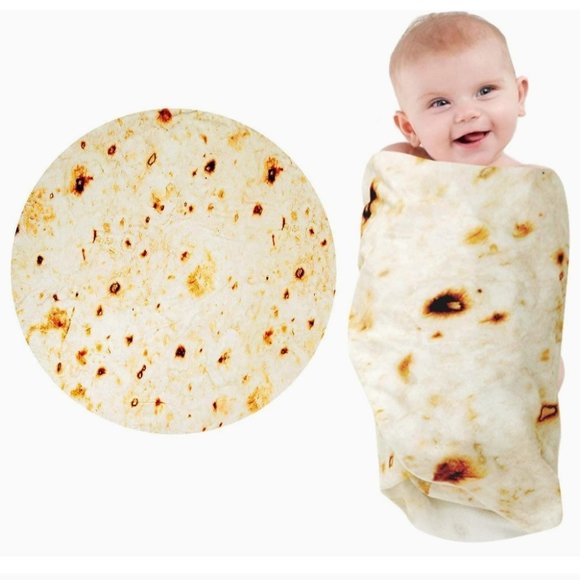 Tortilla Baby Blanket - Picture 1 of 2